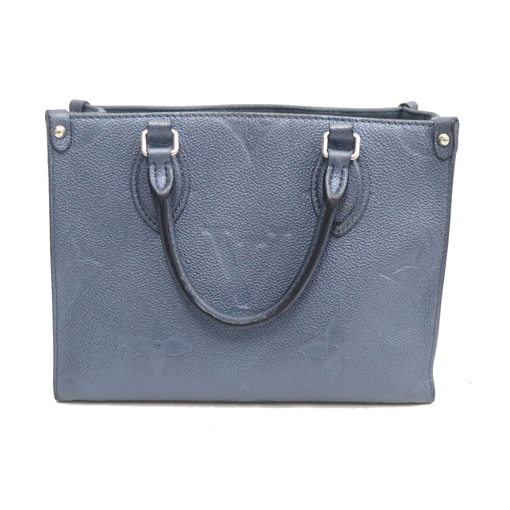 Louis Vuitton OnTheGo Empreinte Shoulder Bag Blue